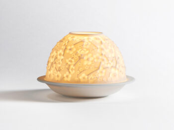 Bernardaud Cherry Blossom LED Votivelight