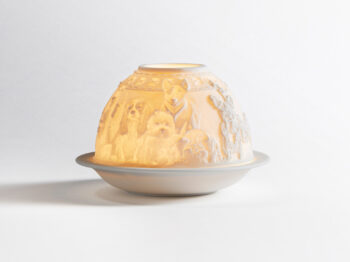 Bernardaud Dogs LED Votivelight