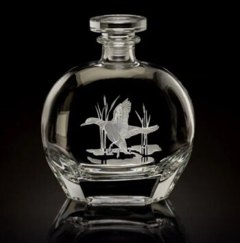 Julie Wear American Ducks Decanter