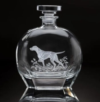 Julie Wear Gun Dogs Pointer Decanter