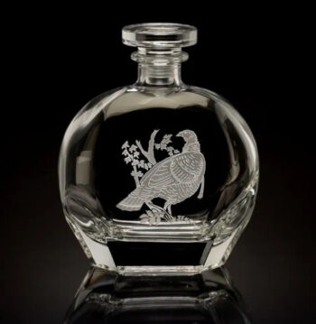 Julie Wear Wild Turkey Decanter