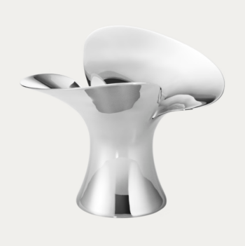 Georg Jensen Bloom Taper Candleholders - Pair