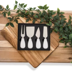 Lynn & Liana Cheese Knife Sets - 2 Colors