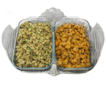 Arthur Court Turkey Double Base 2-Quart Casserole Holder - Image 3
