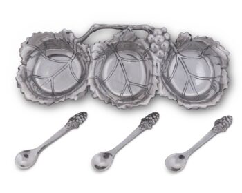 Arthur Court Grape Condiment Server - Image 2