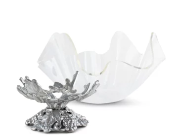 Arthur Court Grape Stand with 11" Acrylic Bowl - Image 2