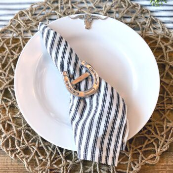 Arthur Court Longhorn Melamine Lunch Plates - Set of 4 - Image 2