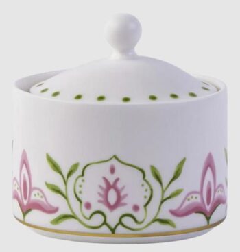 Royal Crown Derby Cobblers Cove Camelot Covered Sugar 5.75 oz