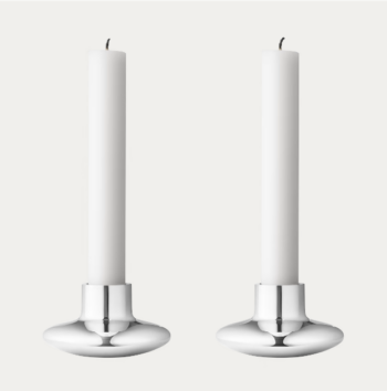 Georg Jensen Koppel Candholders - Set of 2