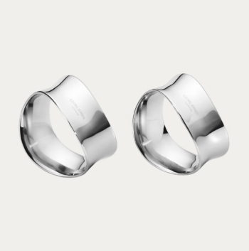 Georg Jensen Cobra Napkin Ring - Set of 2