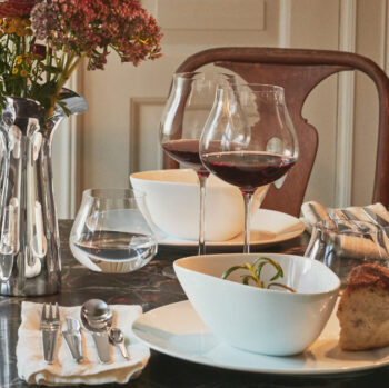 Georg Jensen Sky Red Wine Glasses - Set of 6 - Image 2