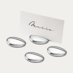 Georg Jensen Sky Table Card Holders - Set of 4