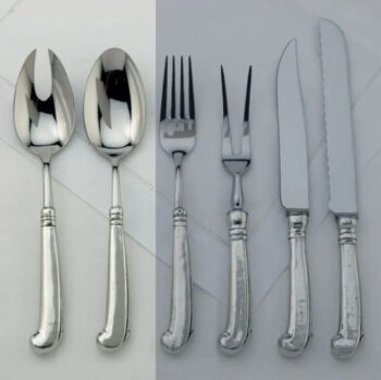 Julie Wear Ascot Salad Fork & Spoon Set