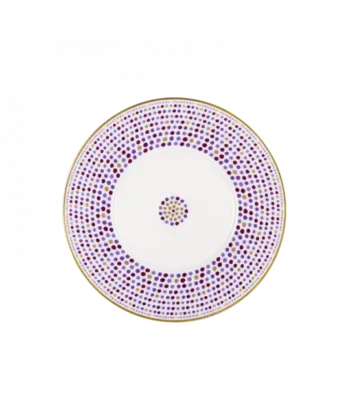 J.Seignolles Villa Toscana Dessert Plate 8.25"D Cassis (Import Order)