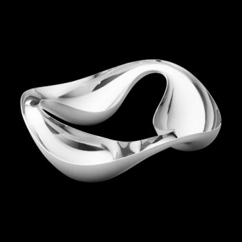 Georg Jensen Cobra Triple Snack Bowl 10.63"D x 2.95H - Image 3