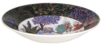 Gien Le Jardin Du Palais Soup/Pasta Plate 10.75"D