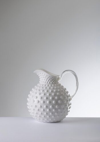 Mario Luca Giusti Gene Krupa White Pitcher 51 oz