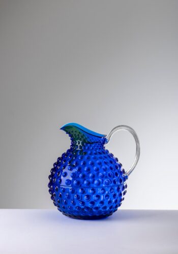 Mario Luca Giusti Gene Krupa Blue Pitcher 51 oz