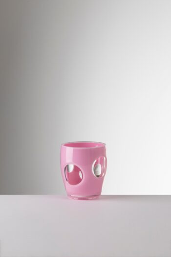 Mario Luca Giusti Fisheye Pink Tumbler 13 oz