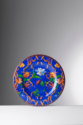Mario Luca Giusti Pancale Blue Salad/Dessert Plate 9"D