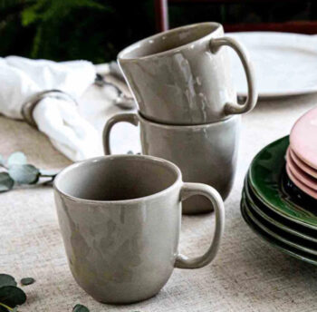 Juliska Puro Mug - Taupe - Image 2