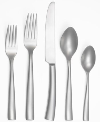 Couzon Silhouette Velvet Stainless Steel Dessert Fork - Image 2