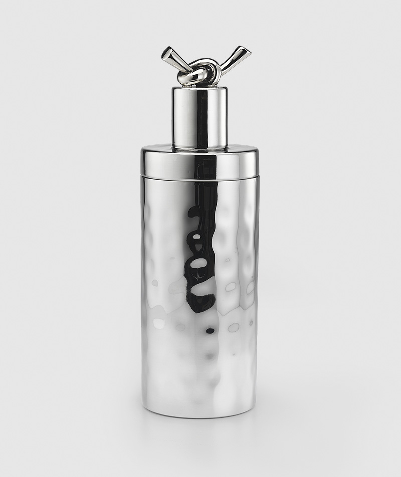 Mary Jurek Helyx Cocktail Shaker w/Knot 10"H