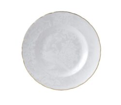 Royal Crown Derby Aves Pearl Dinner Plate 10.5"D