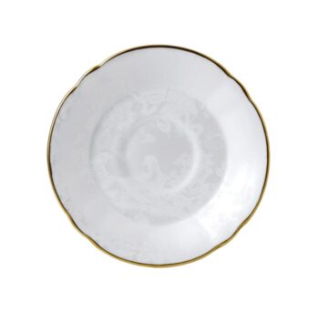 Royal Crown Derby Aves Pearl Tea Saucer