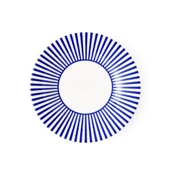 Spode Steccato Narrow Stripe Tidbit Plate 7"D