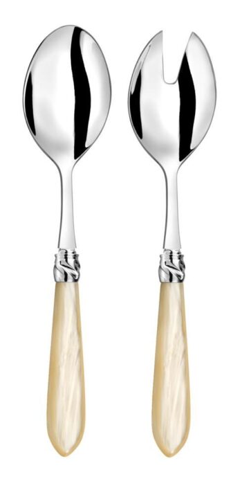 Capdeco Diana pearl Salad serving set