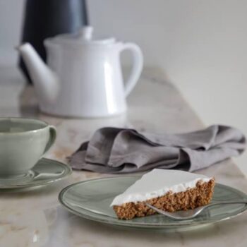 Costa Nova Friso Salad/Dessert Plate 9" Sage Green - Image 2