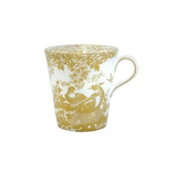 Royal Crown Derby Gold Aves Beaker 3.75"H