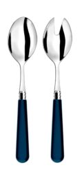 Capdeco Helios Navy Blue Salad Serving Set