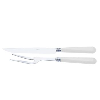 Capdeco Helios white carving set