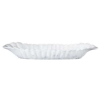 Vietri Incanto Scallop Bread Server