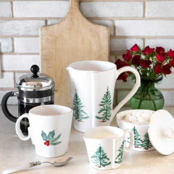 Vietri Lastra Evergreen Mug - Image 2