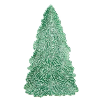 Vietri Lastra Figural Tree Small Platter
