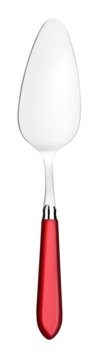 Capdeco Omega red cake server 9.5" L