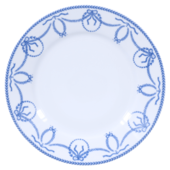 Royal Limoges Pauline Blue Dessert/Salad Plate 8.5"D