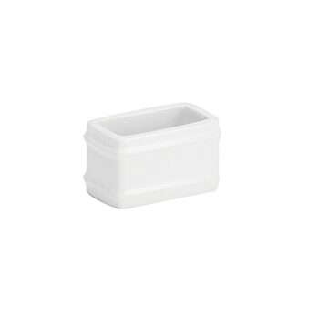 Costa Nova Friso Set/4 Napkin Rings White