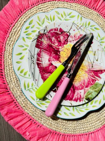 Capdeco Helios Lime Green Fish Serving Set - Image 2