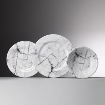 Mario Luca Giusti Moreschina White Salad/Dessert Plate - Image 2