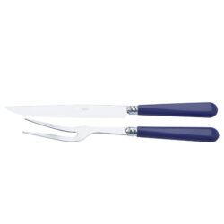 Capdeco Helios navy blue carving set