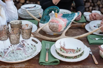 Vietri Wildlife Assorted Dinner Plates - Set of 8 - Image 2