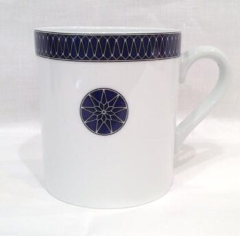 Royal Limoges Blue Star Mug 10 oz