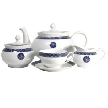 Royal Limoges Blue Star Deep soup/cereal bowl 7.5"W - Image 3