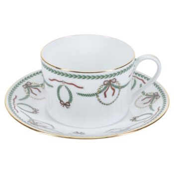 Royal Limoges Cheverny Noël Tea cup 6¾oz