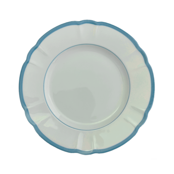 Robert Haviland & C. Parlon Colette Color Edge Atoll Dessert 8.25" D