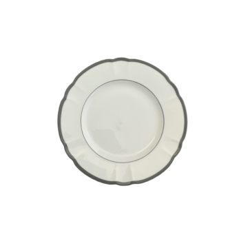 Robert Haviland & C. Parlon Colette Color Edge Ardoise Bread and Butter 6.25" D